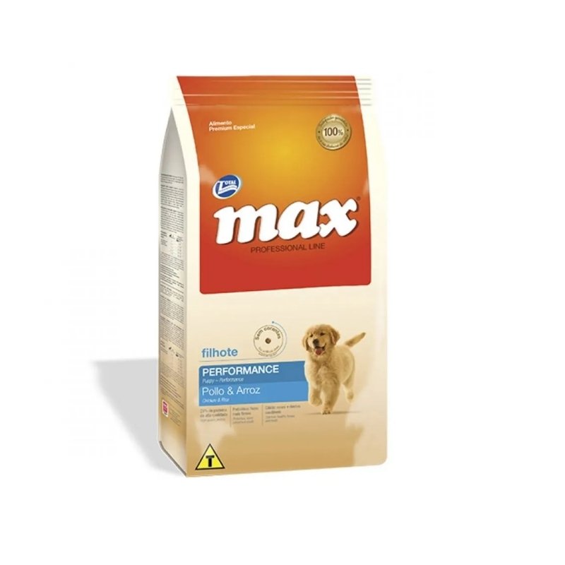 Max Professional Line Cachorros Pollo y Arroz
