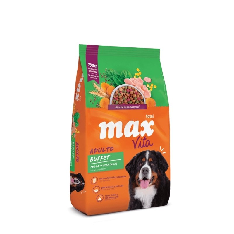 Max Vita adultos Buffet Pollo y Vegetales
