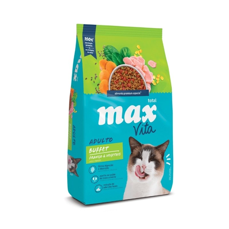 Max Vita para gatos adultos Buffet Pollo y Vegetales