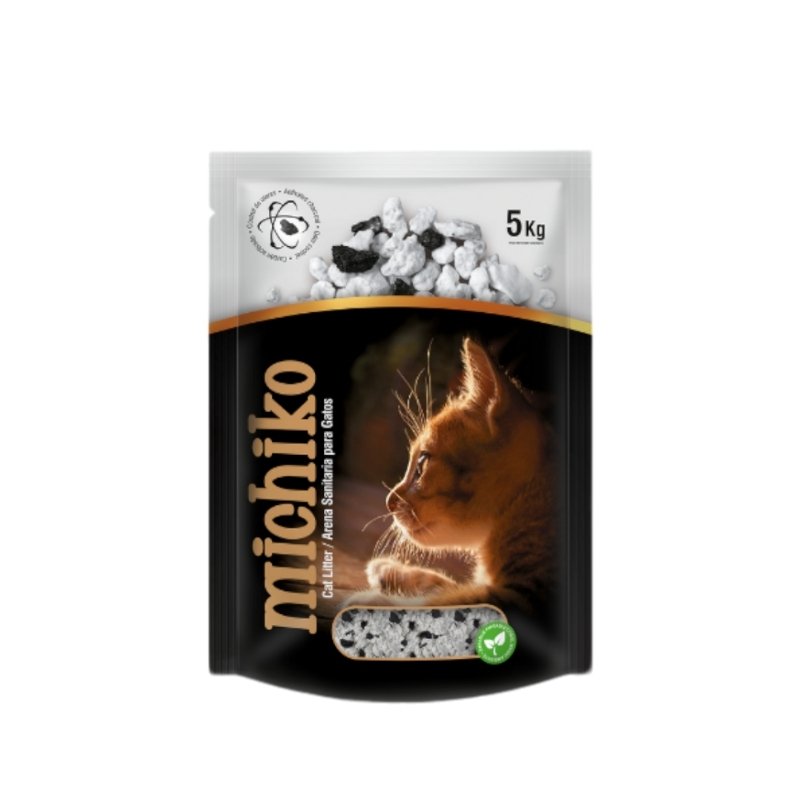 Michiko Carbon activado Arena para gatos