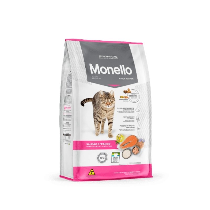 Monello Cat adulto Salmon y pollo