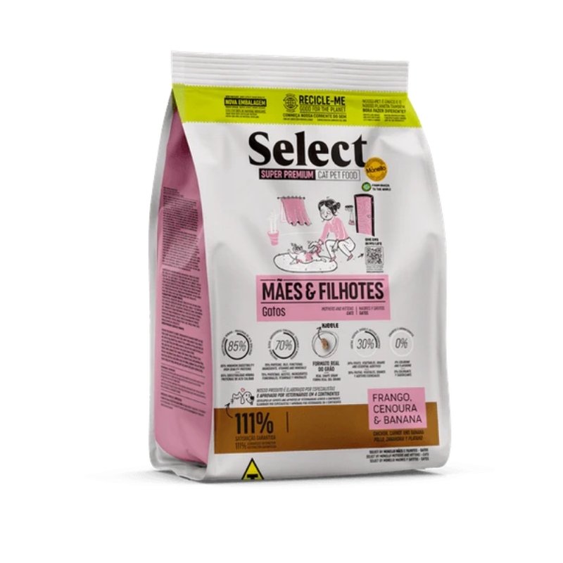 Monello Select Súper Premium Cat Gatitos y Madres