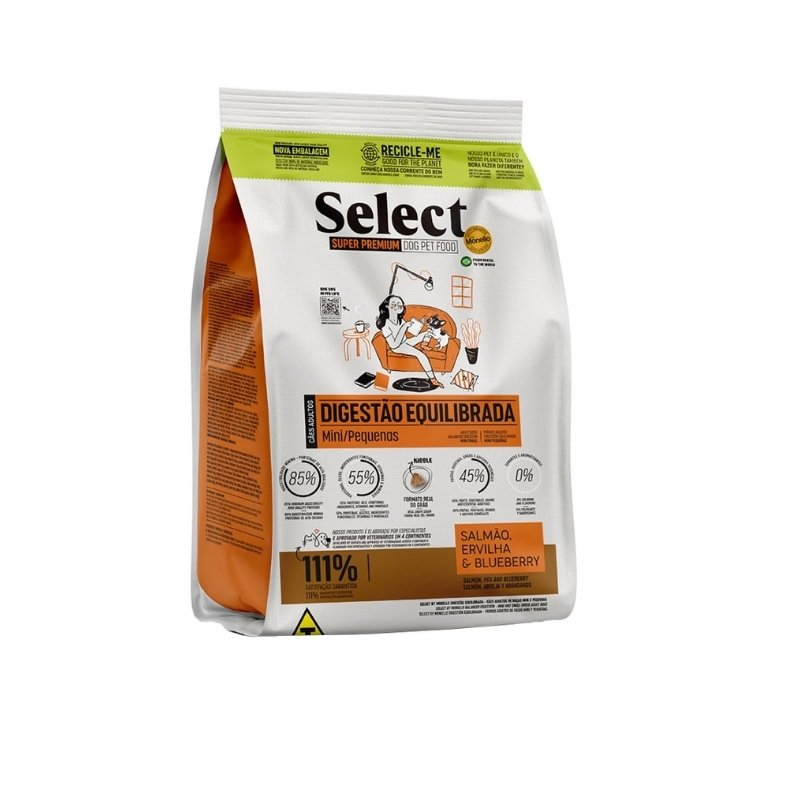 Monello Select Súper Premium Dog Adultos Raza Mini/Pequeña