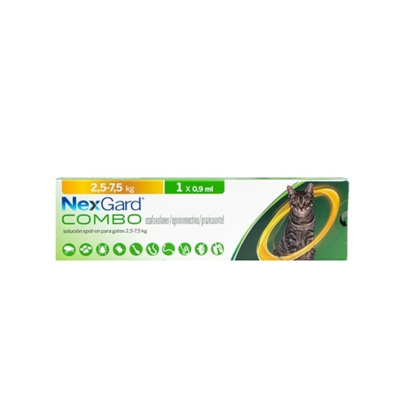 Nexgard Combo Gatos 2,5 - 7,5 kg