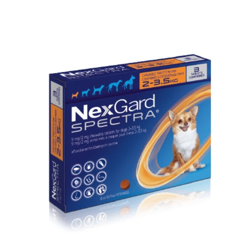 Nexgard Spectra Perros 2 - 3,5 kg