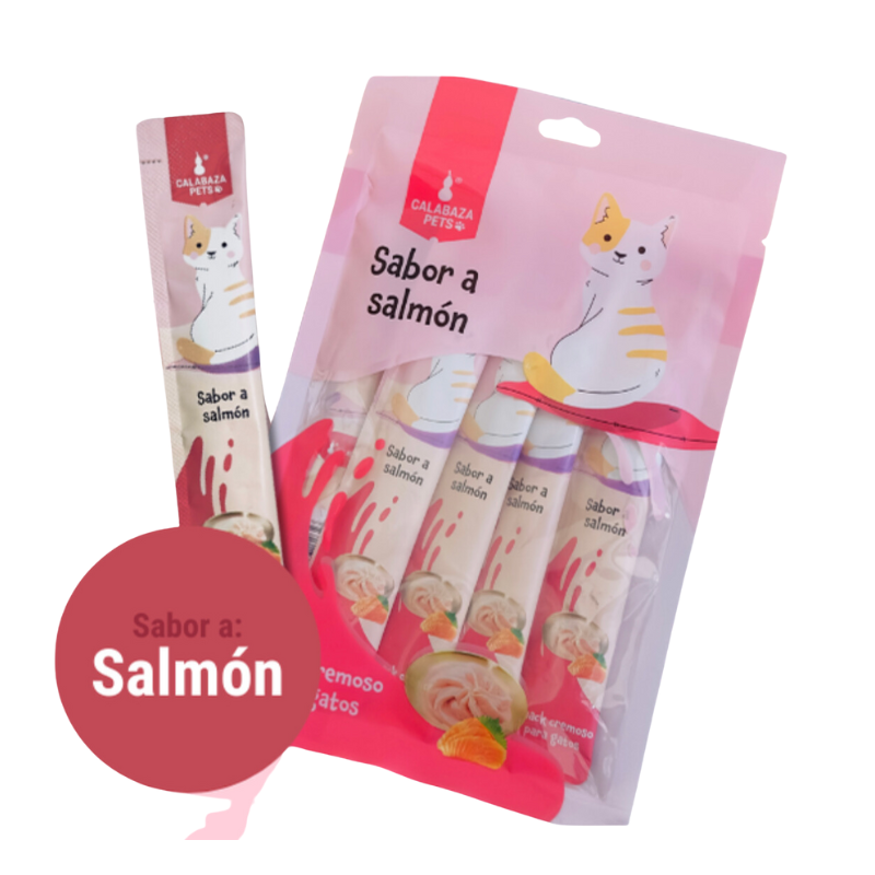 Snack Cremoso Cat Salmón