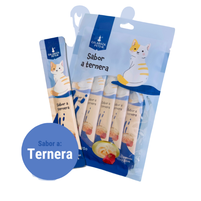 Snack Cremoso Cat Ternera