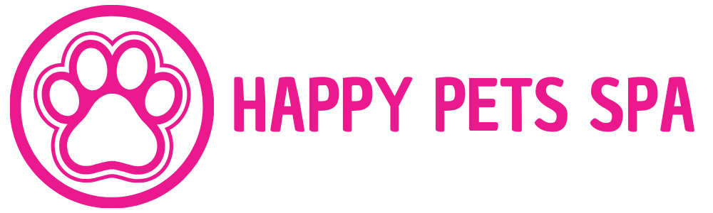 logo happy pets spa
